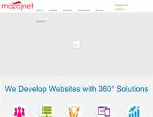 Tablet Screenshot of mazajnet.com